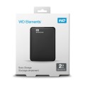 Dysk zewnętrzny HDD WD Elements (2TB; 2.5"; USB 3.0; Czarny; WDBU6Y0020BBK-WESN) - 1590760