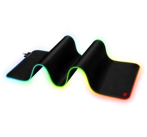 Podkładka Defender Gaming ULTRA LIGHT 900x350x4mm podświetlenie LED RGB + GRA - 1869022