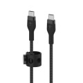 Kabel USB-C BELKIN CAB011BT2MBK USB-C - USB-C, 2.0, oplot, czarny, 2m - 1869120