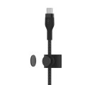 Kabel USB-C BELKIN CAB011BT2MBK USB-C - USB-C, 2.0, oplot, czarny, 2m - 1869123