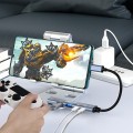 Hub Qoltec adapter USB-C 3.1 5w1 | USB-C PD | USB-C | 2x USB 2.0 | USB 3.0 - 1869101