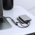 Hub Qoltec adapter USB-C 3.1 5w1 | USB-C PD | USB-C | 2x USB 2.0 | USB 3.0 - 1869100