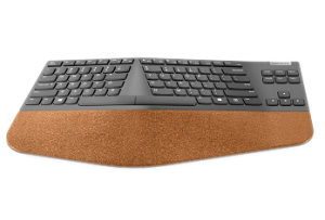 Klwiatura bezprzewodowa Lenovo Go Split, GY41C33969, grafitowa/korek naturalny