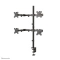 Uchwyt biurkowy do ekranów Neomounts FPMA-D550D4BLACK 8 kg czarny max VESA 100x100 - 966906