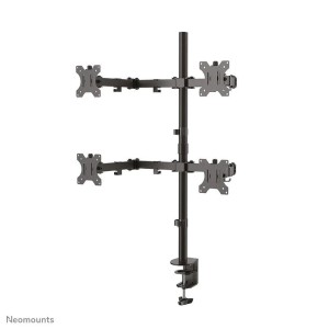 Uchwyt biurkowy do ekranów Neomounts FPMA-D550D4BLACK 8 kg czarny max VESA 100x100