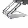 Podstawka ergonomiczna do notebooka ze stacją dokującą j5create Multi-Angle Dual HDMI Docking Stand USB-C 2xHDMI/2xUSB 3.1/1xUSB-C/1xRJ45 Gigabit; kolor srebrny JTS427-N - 1872016