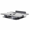 Podstawka ergonomiczna do notebooka ze stacją dokującą j5create Multi-Angle Dual HDMI Docking Stand USB-C 2xHDMI/2xUSB 3.1/1xUSB-C/1xRJ45 Gigabit; kolor srebrny JTS427-N - 1872026