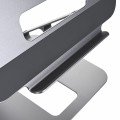 Podstawka ergonomiczna do notebooka ze stacją dokującą j5create Multi-Angle Dual HDMI Docking Stand USB-C 2xHDMI/2xUSB 3.1/1xUSB-C/1xRJ45 Gigabit; kolor srebrny JTS427-N - 1872019