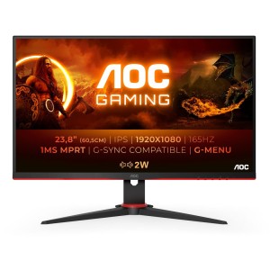 Monitor AOC 23,8" 24G2SPU/BK VGA 2xHDMI DP 4xUSB3.1 głośniki 2x2W