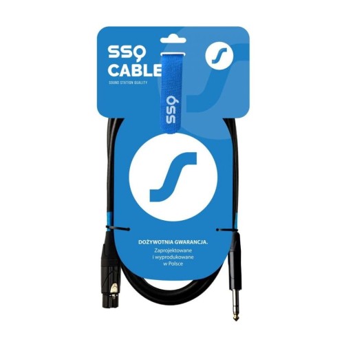 SSQ XLRJS5 - XLR żeński / Jack stereo 6,3mm - 1873527