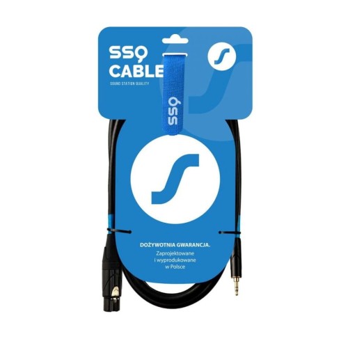 SSQ XLRMi3 - XLR żeński / Jack stereo 3.5 - 1873530