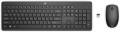 Zestaw klawiatura + mysz HP 230 Wireless Mouse and Keyboard Combo bezprzewodowe czarne 18H24AA - 1874088