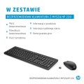 Zestaw klawiatura + mysz HP 230 Wireless Mouse and Keyboard Combo bezprzewodowe czarne 18H24AA - 1867402