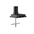 Uchwyt biurkowy do monitora matowy czarny Ergo Office, ze sprężyną, 17"-32", 9 kg, ER-407B - 1131405
