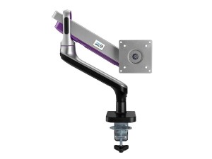 Uchwyt do monitora Ergo Office ER-436, Premium ze sprężyną gazową, podwójne ramię 17"-32" 9 kg