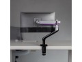Uchwyt do monitora Ergo Office ER-436, Premium ze sprężyną gazową, podwójne ramię 17"-32" 9 kg - 1336517