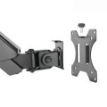 Uchwyt do monitora Maclean MC-775 17-32" 8kg czarny ze sprężyną gazową podwójne ramię - 803391