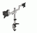 Uchwyt biurkowy do dwóch monitorów Maclean MC-714 13-27" 8kgx2 aluminiowy - 1131577