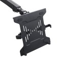 Uchwyt biurkowy podwójny do monitora i laptopa Maclean MC-813 17"-32" 2x8kg VESA 75x75, 100x100 - 1493314
