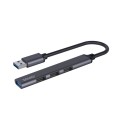 Hub SAVIO AK-70 USB-A - 3 x USB-A 2.0, 1 x USB-A 3.0 - 1869114