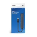 Hub SAVIO AK-71 USB-C - 3 x USB-A 2.0, 1 x USB-A 3.1 Gen 1 - 1869108