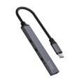 Hub SAVIO AK-71 USB-C - 3 x USB-A 2.0, 1 x USB-A 3.1 Gen 1 - 1869104