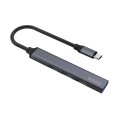 Hub SAVIO AK-71 USB-C - 3 x USB-A 2.0, 1 x USB-A 3.1 Gen 1 - 1869105