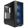 Obudowa Lian Li LANCOOL III RGB BLACK E-ATX Midi Tower bez zasilacza z oknem czarna - 1807470