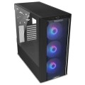 Obudowa Lian Li LANCOOL III RGB BLACK E-ATX Midi Tower bez zasilacza z oknem czarna - 1807473