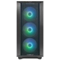 Obudowa Lian Li LANCOOL III RGB BLACK E-ATX Midi Tower bez zasilacza z oknem czarna - 1807472