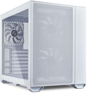 Obudowa Lian Li O11 AIR MINI WHITE E-ATX Midi Tower bez zasilacza z oknem biała