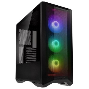 Obudowa Lian Li LANCOOL II MESH C RGB BLACK E-ATX Midi Tower bez zasilacza z oknem czarna