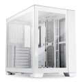 Obudowa Lian Li O11D MINI-S ATX Midi Tower bez zasilacza z oknem biała - 1876155