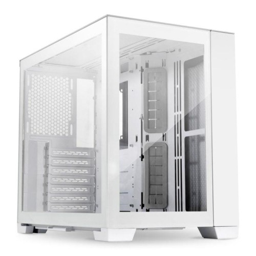 Obudowa Lian Li O11D MINI-S ATX Midi Tower bez zasilacza z oknem biała - 1876155