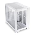 Obudowa Lian Li O11D MINI-S ATX Midi Tower bez zasilacza z oknem biała - 1876156