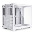 Obudowa Lian Li O11D MINI-S ATX Midi Tower bez zasilacza z oknem biała - 1876158