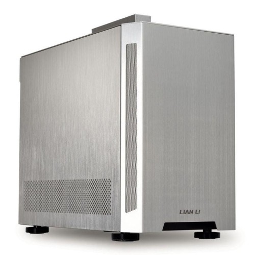Obudowa Lian Li TU150A Mini-ITX Mini Tower bez zasilacza bez okna srebrna - 1876378