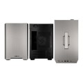 Obudowa Lian Li TU150A Mini-ITX Mini Tower bez zasilacza bez okna srebrna - 1876383