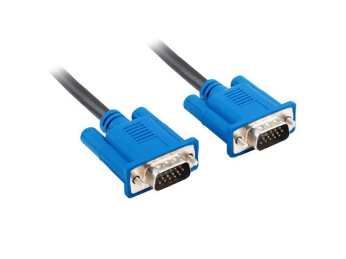 Kabel VGA Lanberg M/M 1,8m Ekranowany Ferryt czarny - 1039287