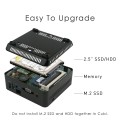 Komputer PC MSI Cubi N JSL-043EU N4500/4GB/SSD128GB/UHD/802.11 AX/BT 5.2/W11P Black - 1784399