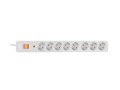Listwa przeciwprzepięciowa Acar X8 Schuko 3,0m szara - 1878495