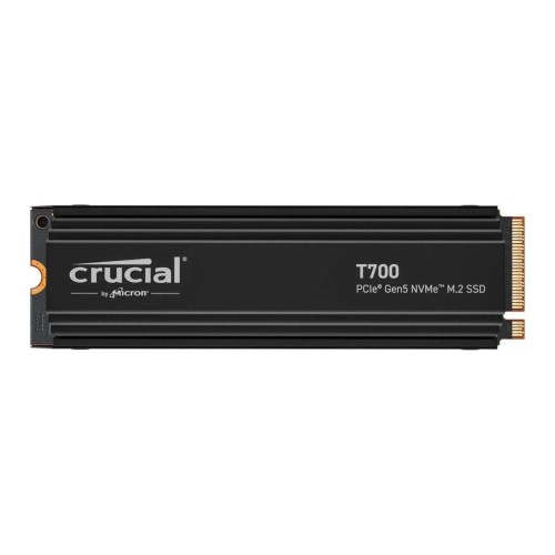 Dysk SSD Crucial T700 4TB M.2 PCIe 5.0 NVMe 2280 (124000/11800MB/s) z radiatorem - 1878987