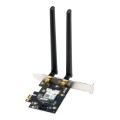 Karta sieciowa Asus PCE-AX3000 WiFi 6 802.11ax, Bluetooth 5, Dual Band, 160MHz, WPA3, OFDMA , MU-MIMO - 1144614