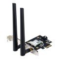 Karta sieciowa Asus PCE-AX3000 WiFi 6 802.11ax, Bluetooth 5, Dual Band, 160MHz, WPA3, OFDMA , MU-MIMO - 1144616