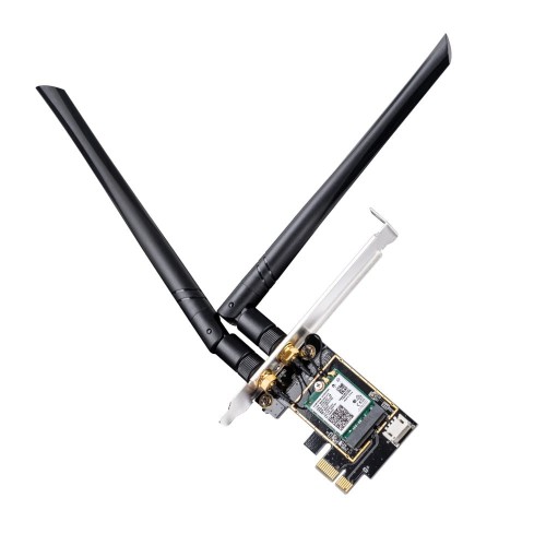 Karta sieciowa Cudy WE3000 WiFi 6E AX5400 BT 5.2 PCI-E - 1742335