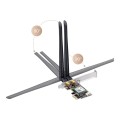 Karta sieciowa Cudy WE3000 WiFi 6E AX5400 BT 5.2 PCI-E - 1742338