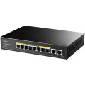 Switch niezarządzalny Cudy GS1010PE 8x10/100/1000Mbps PoE+ 120W, 2x10/100/1000Mbps Uplink - 1742019