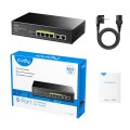 Switch niezarządzalny Cudy FS1006P 6x10/100Mbps PoE+ 65W - 1741992