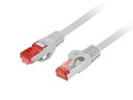 Patchcord Lanberg S/FTP kat.6 5m LSZH CU fluke passed szary - 981858