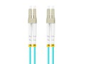 Patchcord światłowodowy Lanberg MM LC/UPC-LC/UPC DUPLEX 3.0mm OM3 50/125 LSZH 1m aqua - 1879906